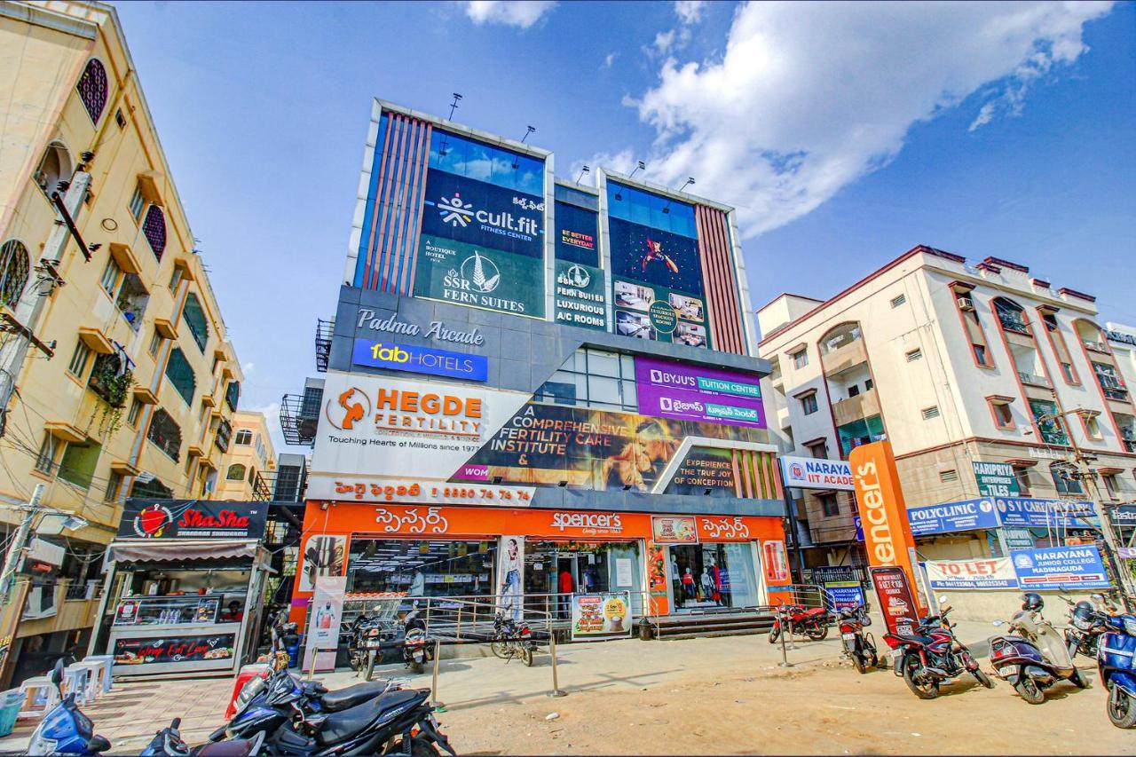 Fabhotel Ssr Fern Suites - 100M From Gsm Mall Madeenaguda Lingampalli Dış mekan fotoğraf